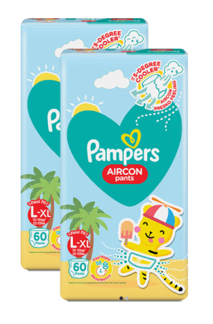 Aircon-Dry Pants Diapers (Bundle)
